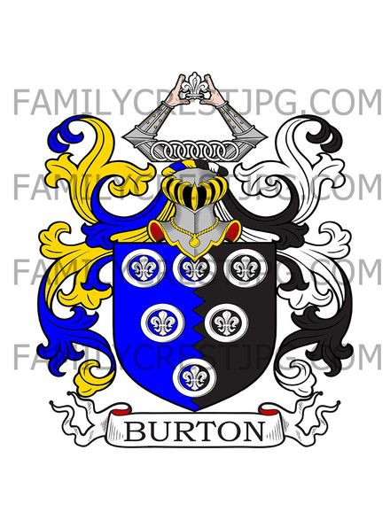 Burton Family Crest