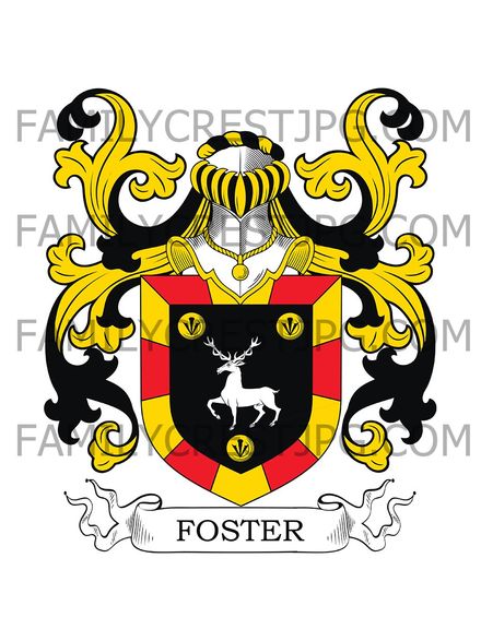 Foster Family Crest - London, England