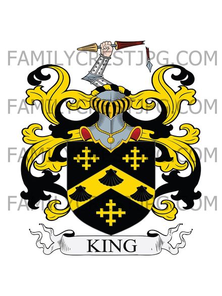 King Family Crest - London, England