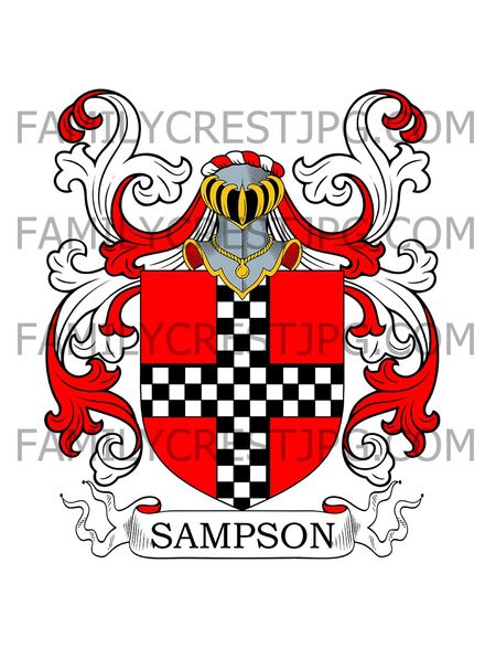 Sampson Family Crest