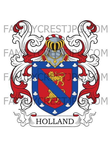 Holland Family Crest