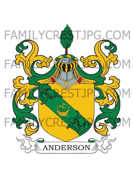 Anderson Family Crest - New South Wales, Australia