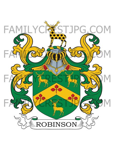 Robinson Family Crest - London, England