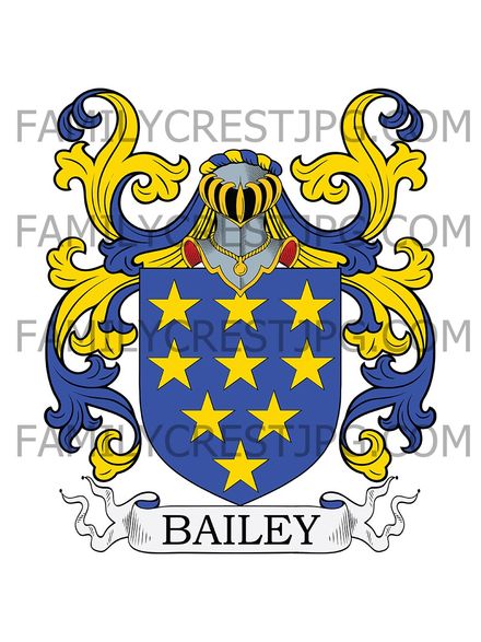 Bailey Family Crest - Ringdufferin, Ireland