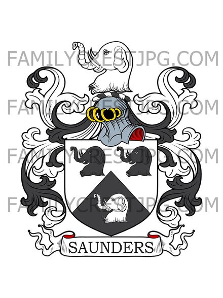Saunders Family Crest