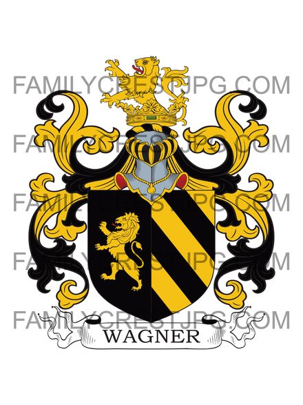 Wagner Family Crest - Hungary 1588