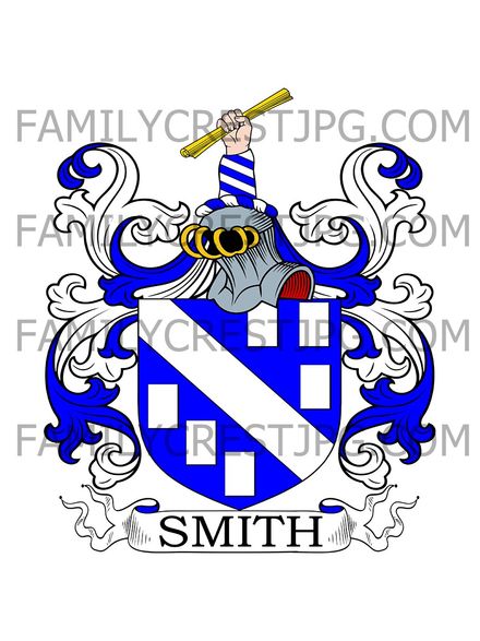 Smith Family Crest - London, England