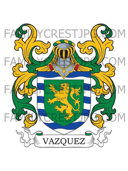Vazquez Family Crest