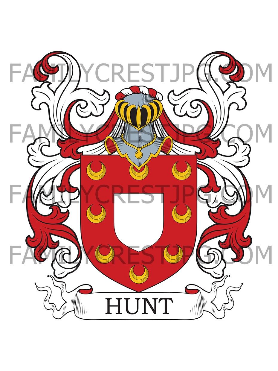 Hunt Family Crest