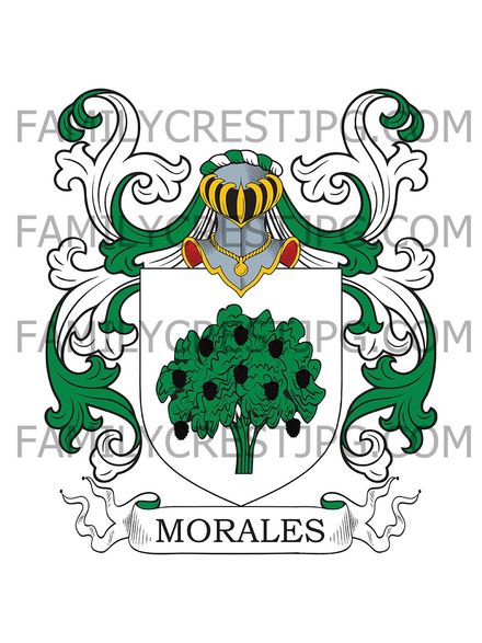 Morales Family Crest