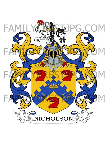 Nicholson Family Crest