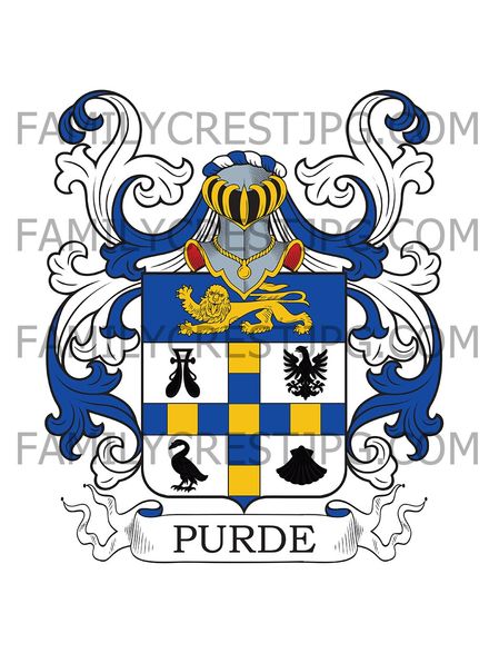 Purde Family Crest