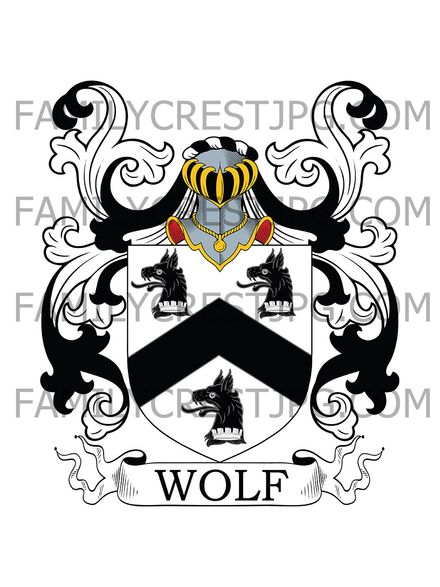 Wolf Family Crest