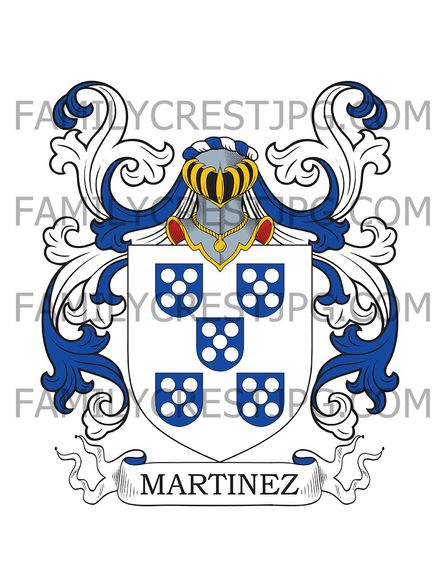 Martinez Family Crest