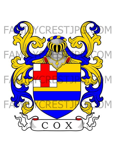 Cox Family Crest