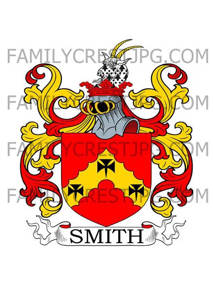 Smith Family Crest - London, England