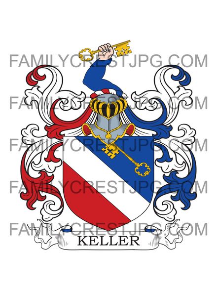 Keller Family Crest - 1607