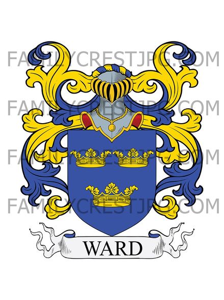 Ward Family Crest - Ireland