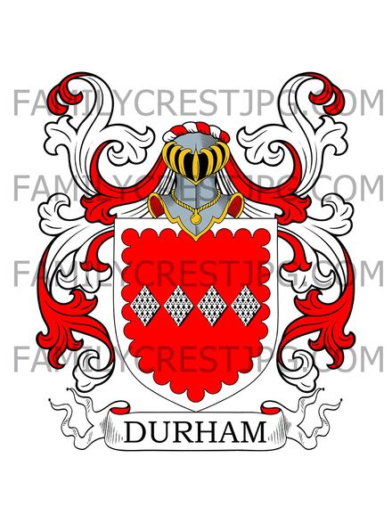 Durham Family Crest