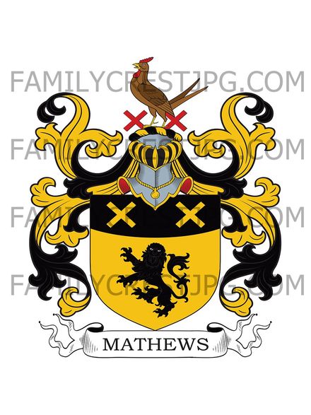 Mathews Family Crest
