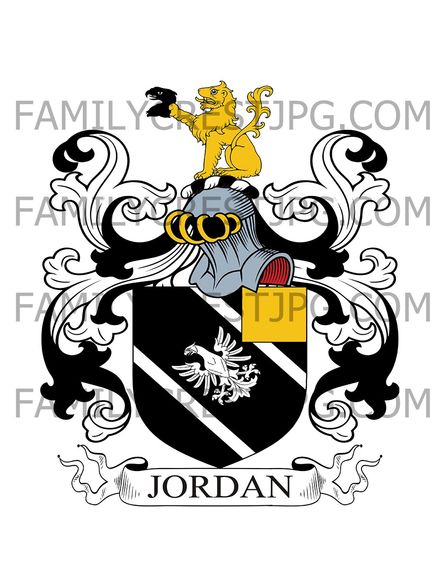 Jordan Family Crest - Jorden