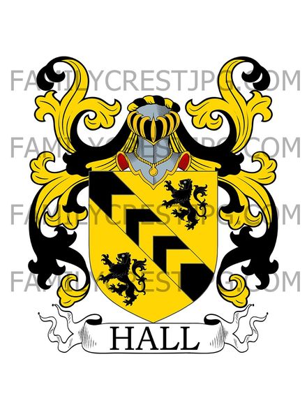 Hall Family Crest