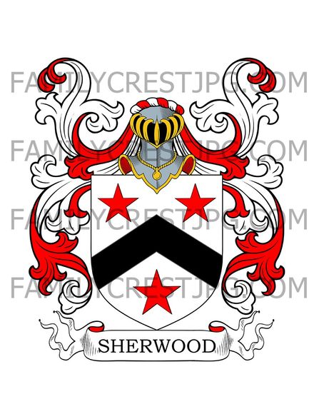 Sherwood Family Crest