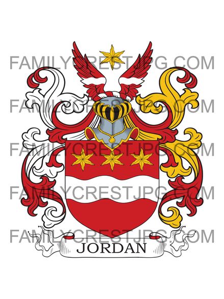 Jordan Family Crest - Jordans