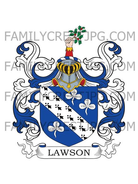 Lawson Family Crest