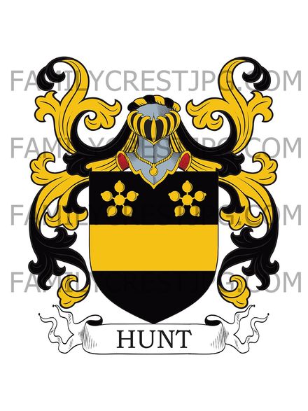 Hunt Family Crest