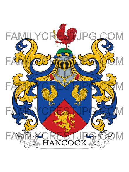 Hancock Family Crest