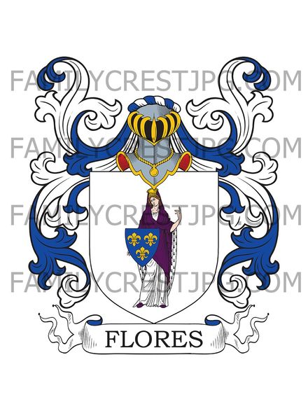 Flores Family Crest