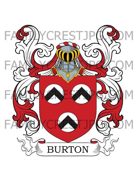 Burton Family Crest