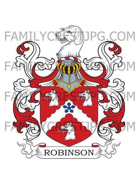 Robinson Family Crest - Scotland