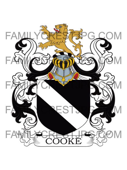 Cooke Family Crest - Stratford-le-Bow