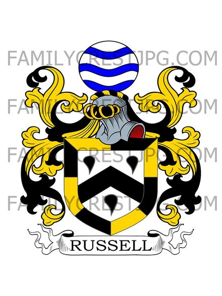 Russell Family Crest