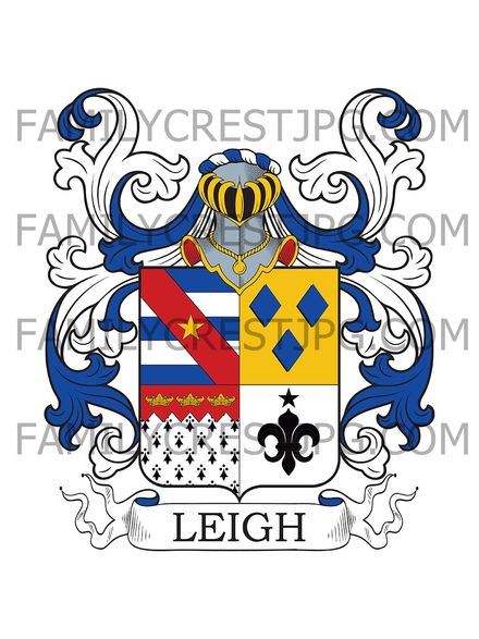 Leigh Family Crest