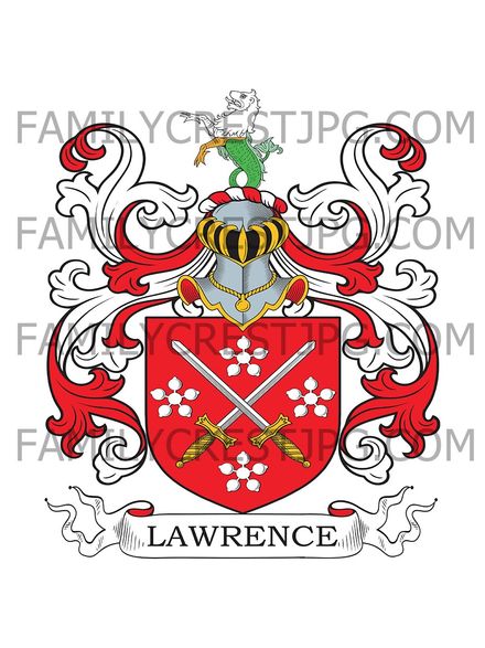 Lawrence Family Crest