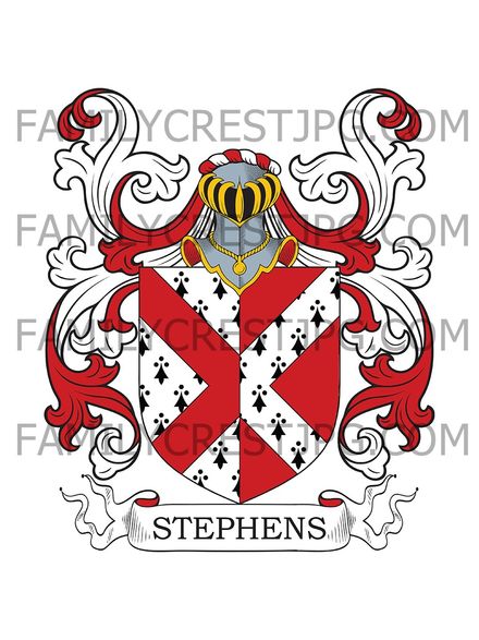 Stephens Family Crest - Ireland