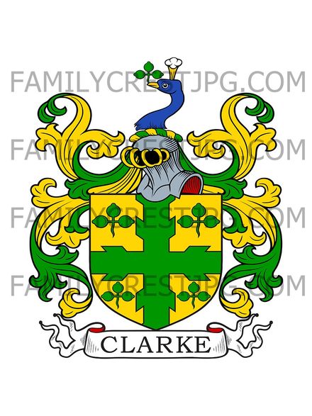 Clarke Family Crest - Swakeleys