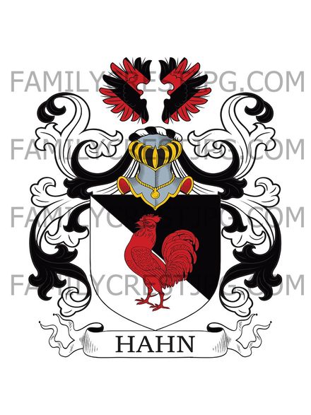 Hahn Family Crest