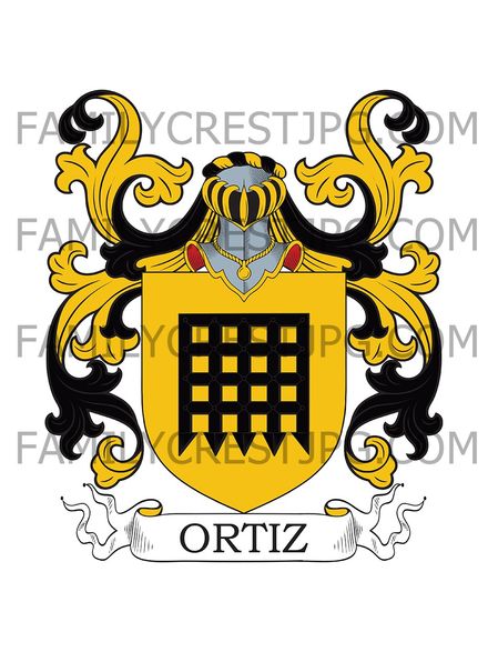 Ortiz Family Crest