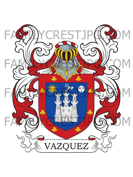 Vazquez Family Crest