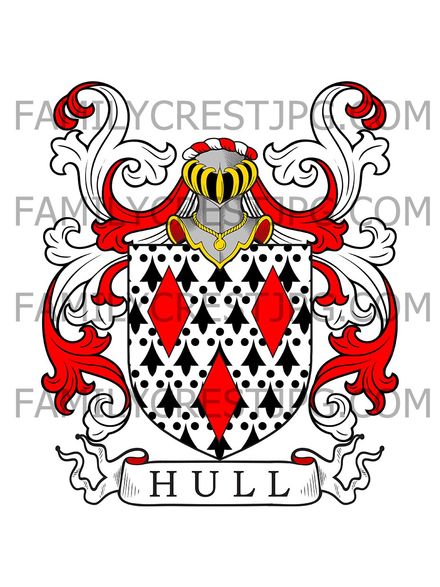 Hull Family Crest