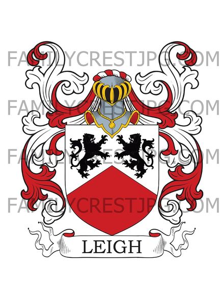 Leigh Family Crest