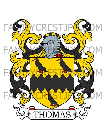Thomas Family Crest - Clifford’s Inn, London, England