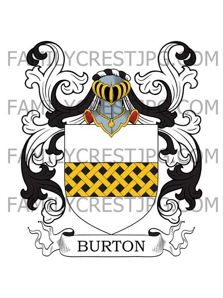 Burton Family Crest