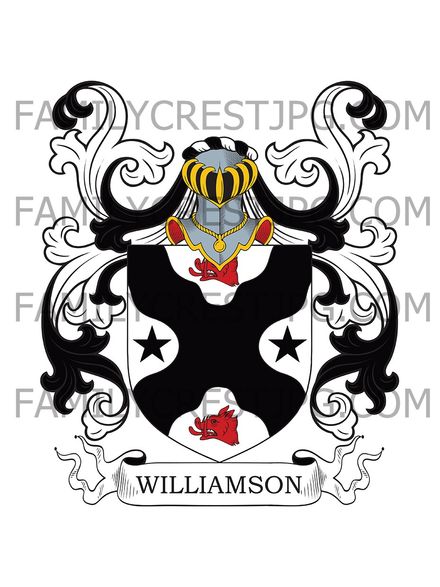 Williamson Family Crest - Kirkcaldy, Scotland