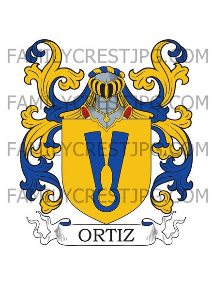 Ortiz Family Crest