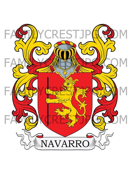 Navarro Family Crest
